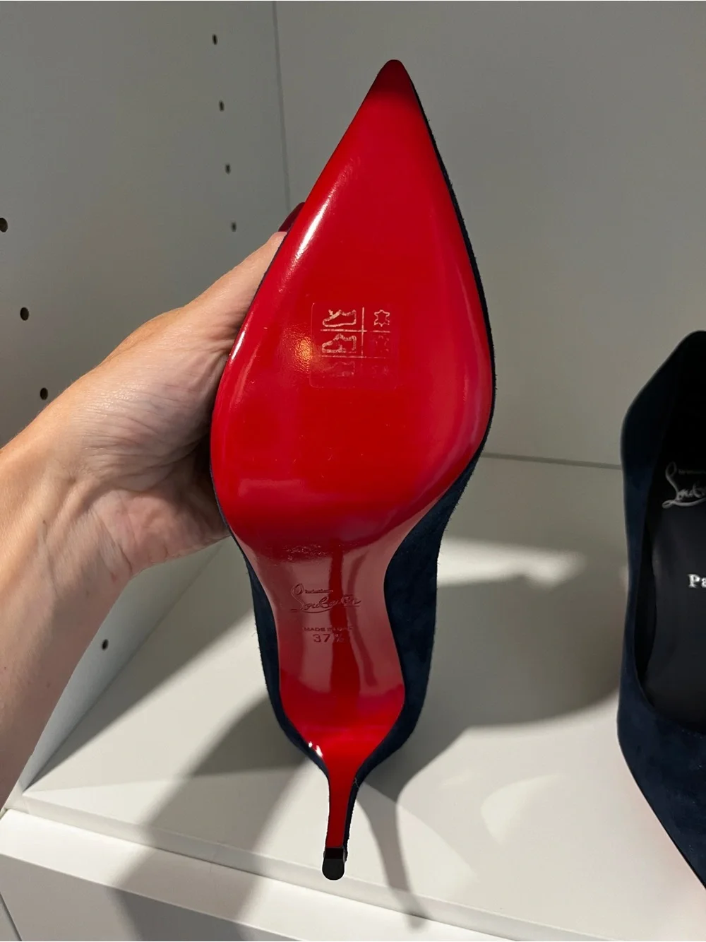 Christian Louboutin elegant navy